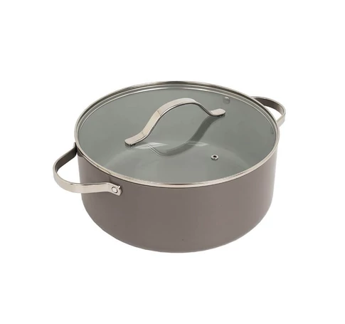 Casserole with lid MAESTRO MR-4009 (MR-4009-18) 18 cm 1,9 l Grey