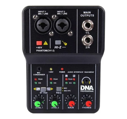 DNA Professional Mix 2 - analogue audio mixer