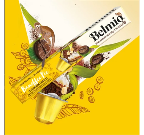 Belmio BLIO32005TL KÁVÉKAPSZULA NESPRESSO KOMPATIBILIS Banoffee Pie