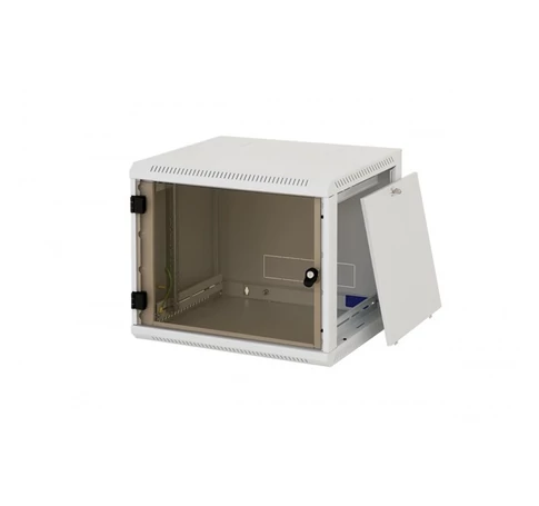 KELINE Faliszekrény 9U 600x595mm mély 19" Mély levehető és zárható oldalfalakkal
