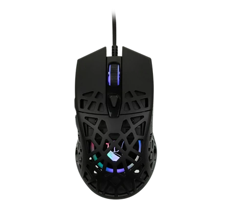 KONIX - DRAKKAR PC Aegir Ultra Egér Vezetékes Gaming 10000DPI, Fekete RGB