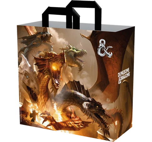 KONIX - DUNGEONS & DRAGONS "Flying Dragon" Bevásárló táska, Mintás