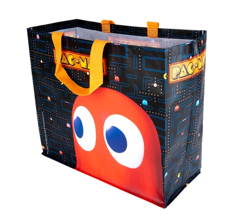KONIX - PAC-MAN Bevásárló táska, Mintás