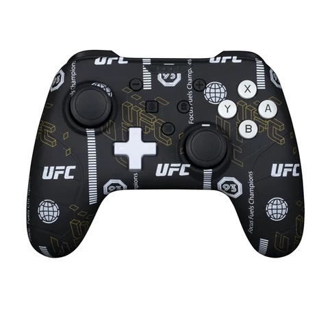 KONIX - UFC Nintendo Switch/PC Vezetékes kontroller, Fekete-Mintás