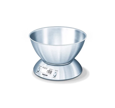 Beurer KS54 KONYHAI MÉRLEG TÁLAS INOX
