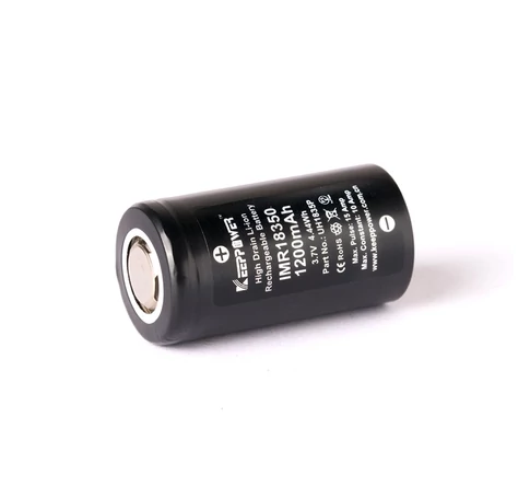 KeepPower 18350 3,7V 1200mAh Li-ion akkumulátor védelemmel 10A
