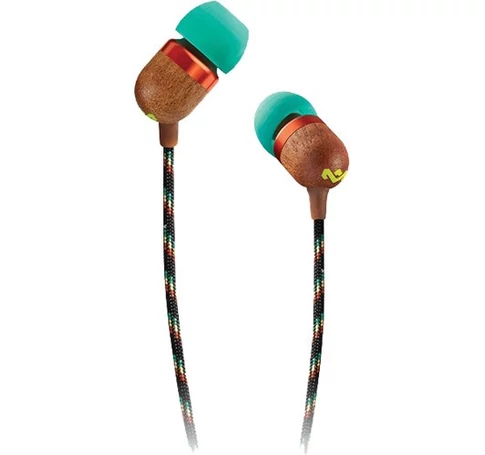 The House Of Marley Smile Jamaica Headset Wired In-ear Calls/Music Green