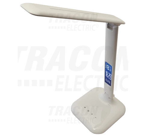 LED asztali lámpa, szab. fényerő és színhőm., LCD kijelző  100-240 V, 50 Hz, 4 W, 2700-6000 K, EEI=G