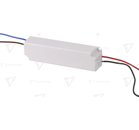 Védett műanyag házas LED meghajtó  90-264VAC/24VDC,60W,0-2,5A, IP67