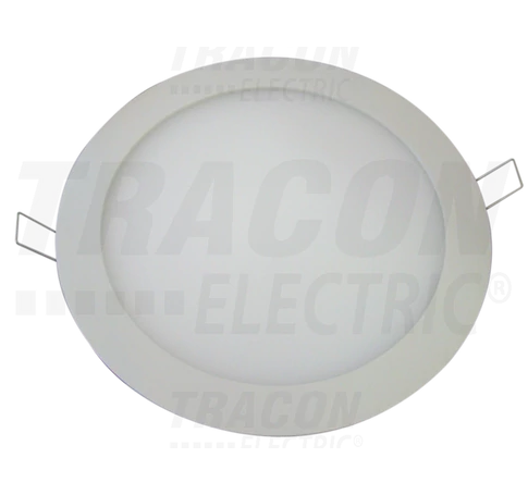Beépíthető LED mélysugárzó, kerek, fehér  220-240 VAC, 6 W, 490 lm, D=118 mm, 4000 K, IP40, EEI=G