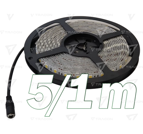 LED szalag, kültéri  SMD5050,60LED/m,14,4W/m,1440 lm/m,W=10 mm,RGB,IP65,EEI=F