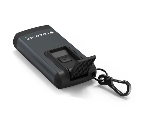 LEDLENSER K6R tölthető kulcstartós lámpa Li-ion 400lm szürke