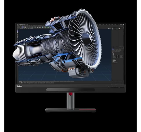LENOVO Monitor - ThinkVision P27 3D; 27" UHD 3840x2160 IPS, 16:9, 1200:1, 310cd/m2, 4ms, VESA, HDMI, DP, USB Type-C