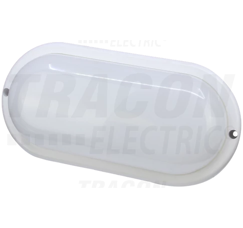 Műanyag házas LED hajólámpa, ovális forma  230 VAC, 50 Hz, 12 W, 960 lm, 4000 K, IP44, EEI=G