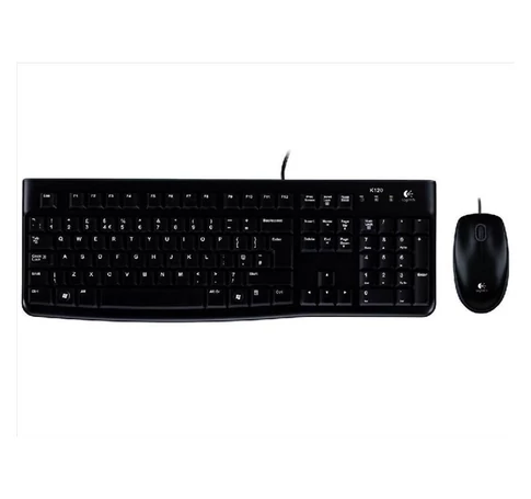 LOGITECH Billentyűzet + egér - MK120 Vezetékes Combo USB, UK
