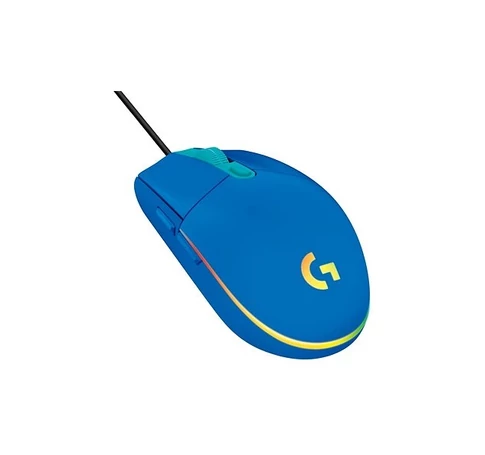 LOGITECH Egér - G102 Lightsync Vezetékes Gaming, Kék