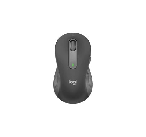 LOGITECH Egér - M650 Signature Vezeték Nélküli Optikai (Large) balkezes, Grafitszürke