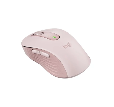 LOGITECH Egér - M650 Signature Vezeték Nélküli Optikai (Medium), Rózsaszín