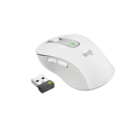 LOGITECH Egér - M650 Signature Vezeték Nélküli Optikai (Large) Business, Piszkosfehér