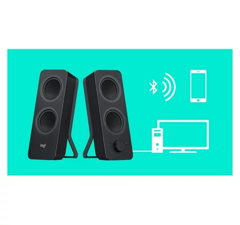 LOGITECH Hangszóró 2.0 - Z207 10W Bluetooth, Fekete