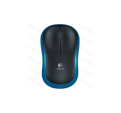 LOGITECH Egér - M185 Vezeték Nélküli Optikai Nano, Kék