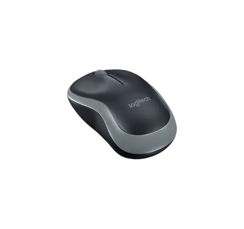 LOGITECH Egér - M185 Vezeték Nélküli Optikai Nano, Szürke