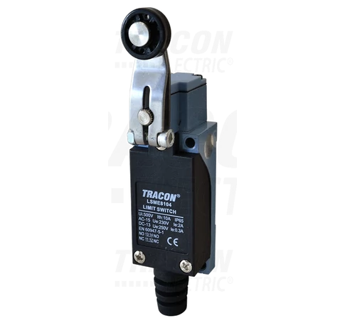 Helyzetkapcsoló, lengőkar-görgő  1xNO+1xNC, 2A/230V AC-15, 0,3A/250V DC-13, 30mm, IP65