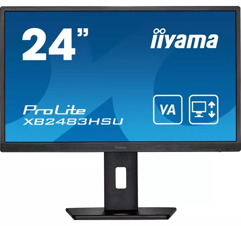iiyama ProLite XB2483HSU-B5 LED kijelző 60,5 cm (23,8") 1920 x 1080 pixel Full HD fekete
