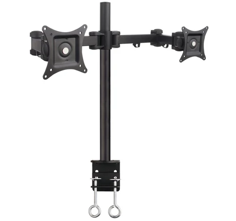 Techly 13-27" Desk Stand for 2 Monitor with Clamp" ICA-LCD 482-D