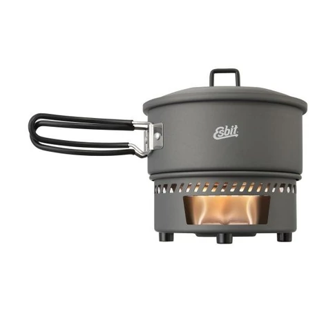 ESBIT Cookset for solid fuel Pot 1 L Aluminium
