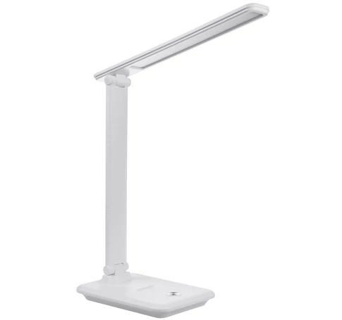 Maclean MCE614W Dimmable LED Desk Lamp Adjustable Folding 9W IP20 3000K 4500K 6500K
