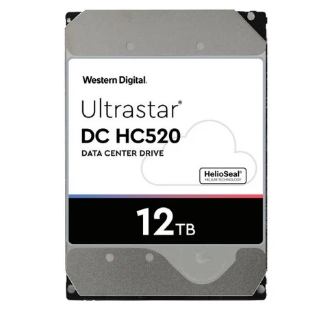 Western Digital Ultrastar DC HC520 12TB 3.5" Serial ATA III