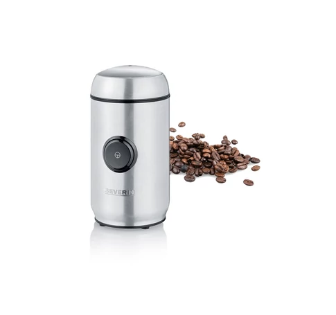 Severin KM 3879 coffee grinder 150 W Black, Stainless steel