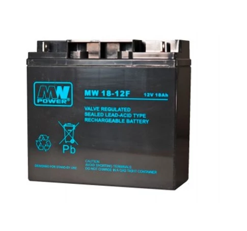 MW Power MW 18-12F UPS battery 12 V 18 Ah