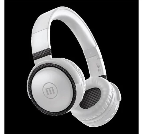 MAXELL Fejhallgató, BT-B52, headset, integrált mikrofon, Bluetooth & 3.5mm Jack, Fekete-fehér