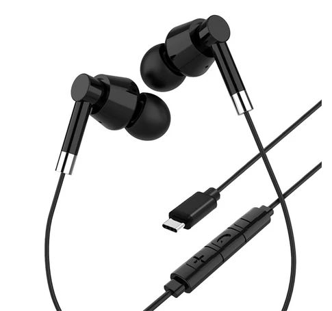 MEDIA-TECH Fülhallgató minden USB-C eszközhöz, Mikrofon