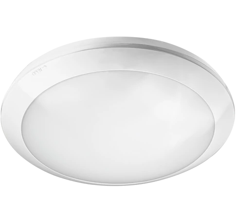 Műanyag védett beltéri fali LED lámpatest mozgásérzékelővel  230VAC,16W,5,8GHz,360°,1-8m,10s-10mn,4500K,IP66,1300lm,EEI=G