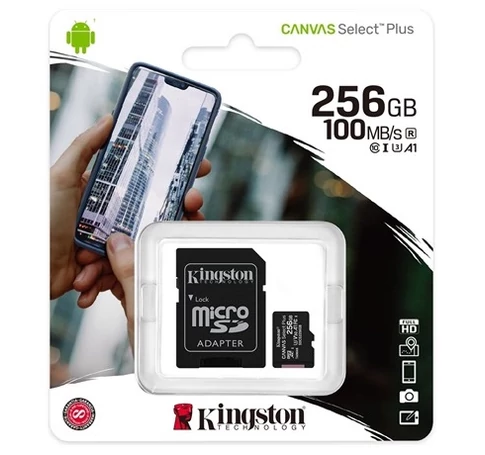 Kingston SDCS2256GB MICRO SD KÁRTYA + ADAPTER