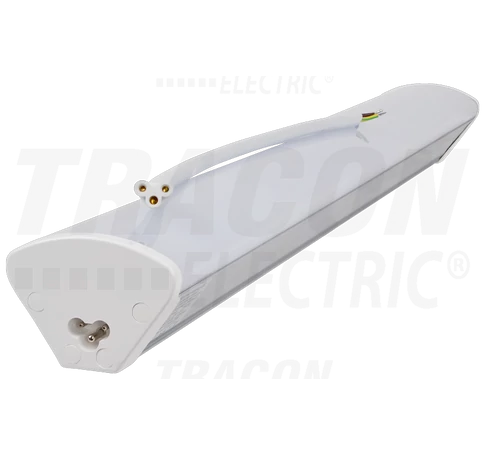 Sorolható védett LED ipari világítótest  230VAC, 50Hz, 20W, 4000K, 120°, 2600lm, IP42, EEI=E