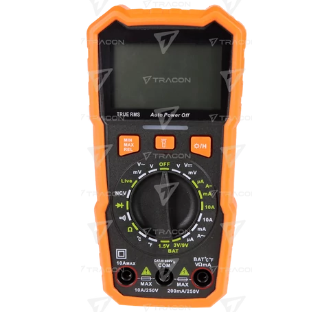 Digitális multiméter  TRMS, ACV, DCV, ACA, DCA, OHM, diode, NCV, signal