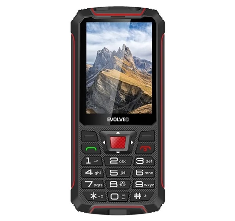 Evolveo STRONGPHONEW4BLACKRED MOBILTELEFON