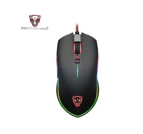 MOTOSPEED Vezetékes egér optikai V40, eSport, A3050 Chip