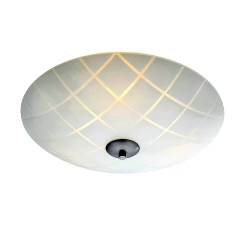Markslöjd RUTA Plafond 3L 43cm White/Steel  - MS-107757