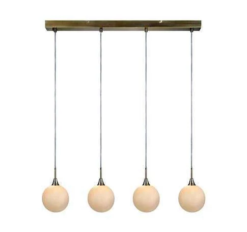 Markslöjd QUATTRO XL Wisząca 4L Antyczny/Biała - MS-107869