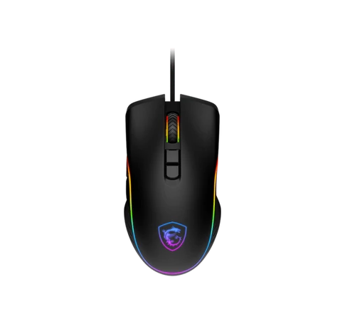 MSI ACCY FORGE GM300 Optical GAMING Wired Mouse, 7200dpi, Black