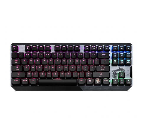 MSI ACCY VIGOR GK50 LOW PROFILE TKL US Mechanical Gaming Keyboard, US