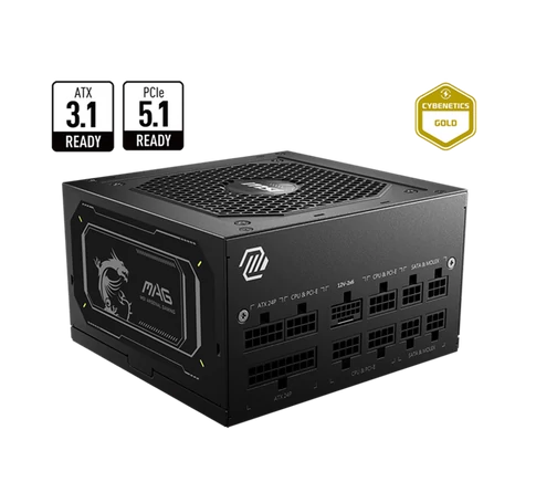MSI Tápegység 850W 80+ Gold moduláris, Gen 5.0 V2