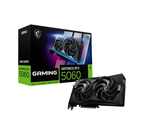 MSI Videokártya PCI-Ex16x nVIDIA RTX 5060 GAMING 8GB DDR7 OC