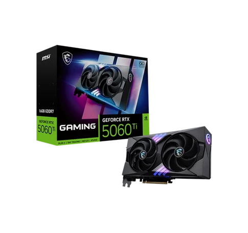 MSI Videokártya PCI-Ex16x nVIDIA RTX 5060 Ti GAMING 16GB DDR7 OC