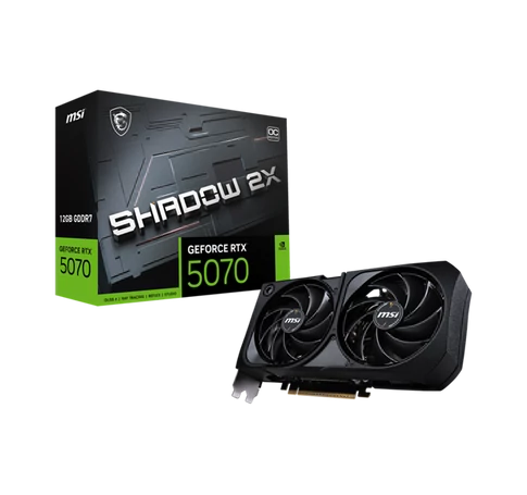 MSI Videokártya PCI-Ex16x nVIDIA RTX 5070 SHADOW 3X 12GB DDR7 OC BULK